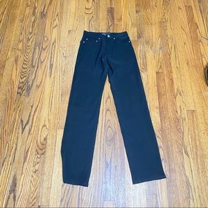 Versace jeans couture high rise size 27 black